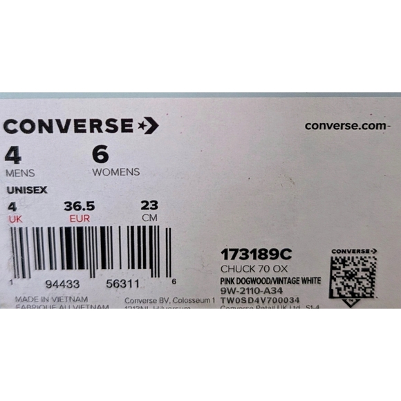 Converse The Golf Wang, NIB Pink Python Sz W6 / M4 - Picture 5 of 12